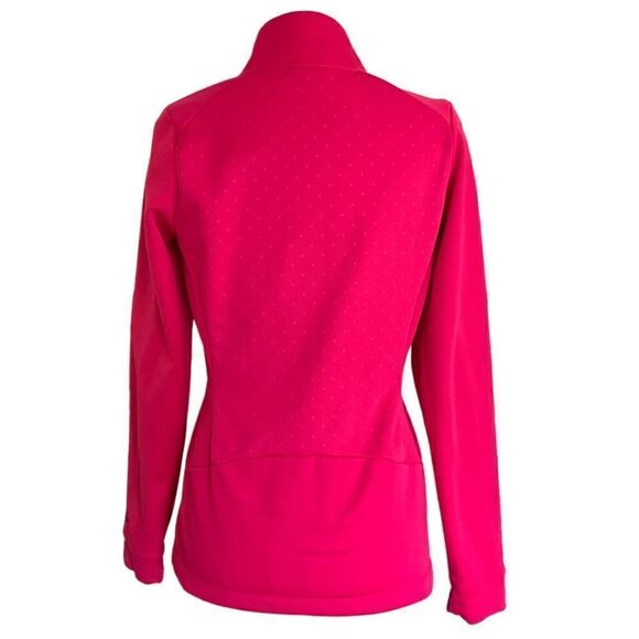 Nike Golf ThermaFit Cold Weather Womens Full Zip Jacket Pink Sz XS - Picture 2 of 14